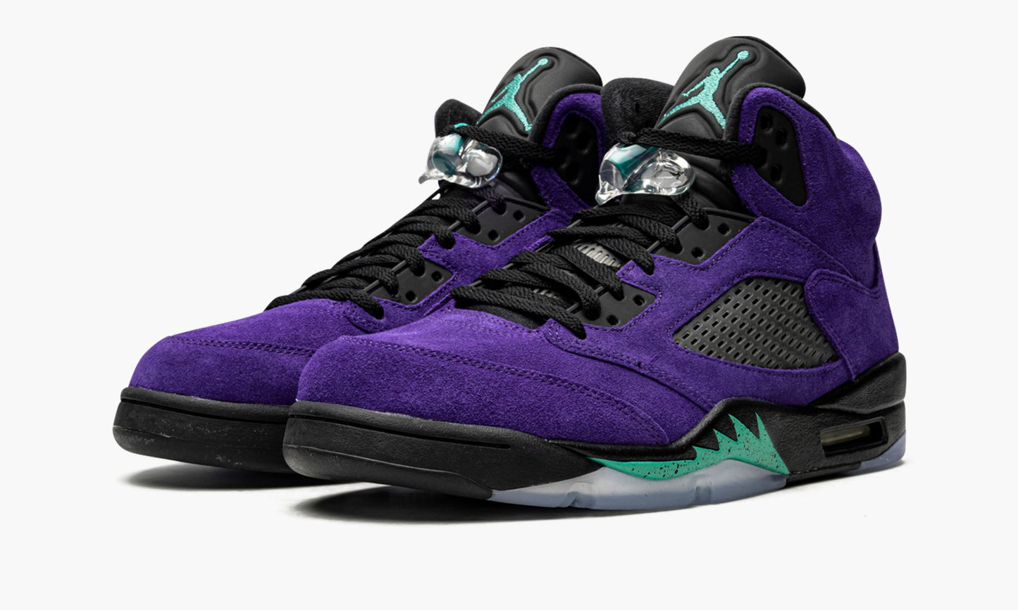 Air Jordan 5 Retro Alternate Grape Sneakers - Vintage Inspired