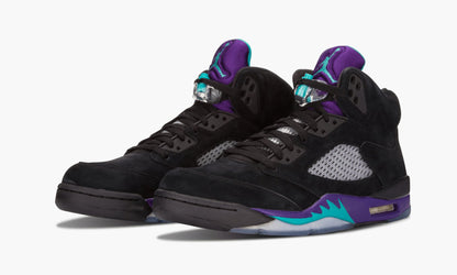 Air Jordan 5 Retro Black Grape Sneakers - Collector's Edition