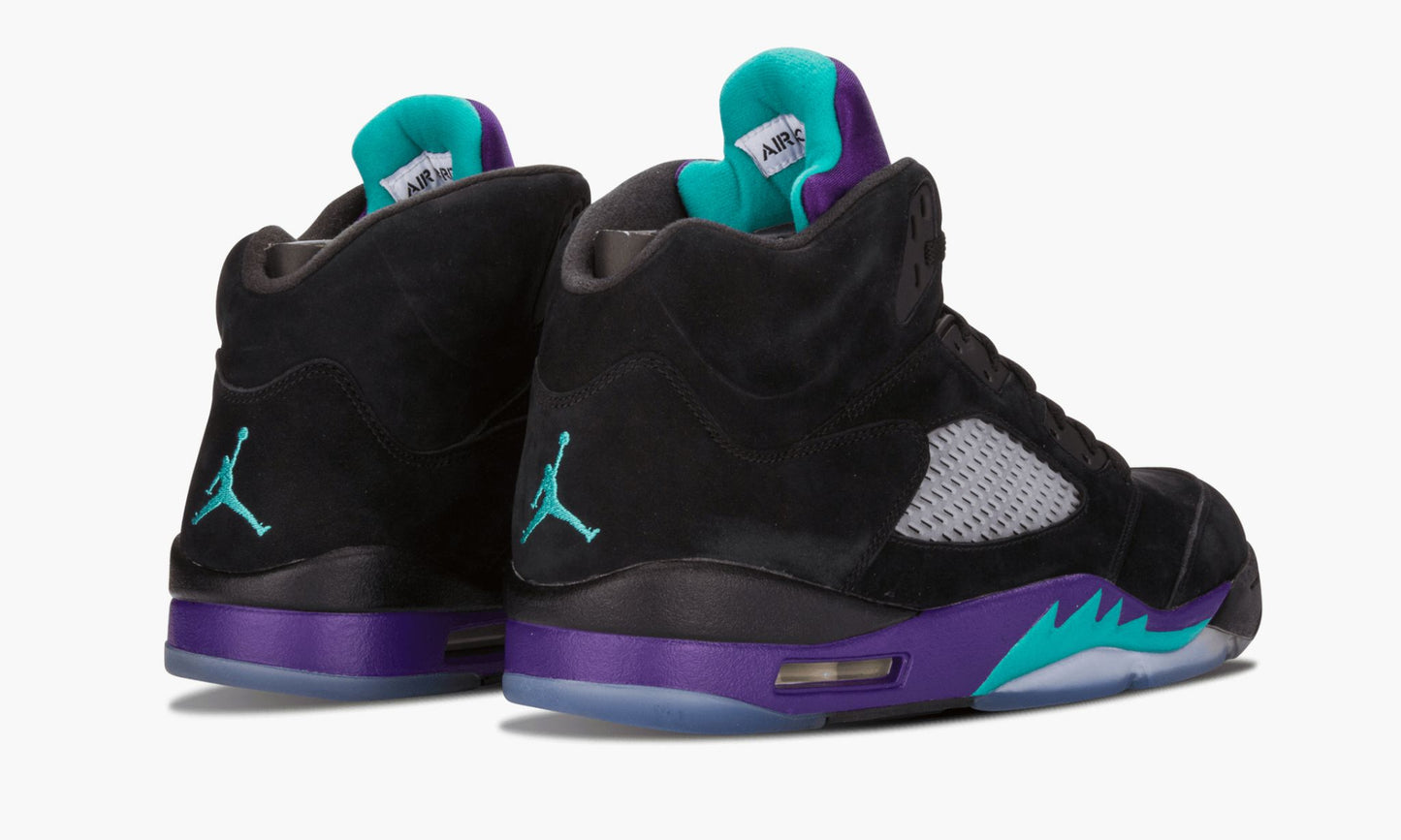 Air Jordan 5 Retro Black Grape Sneakers - Collector's Edition