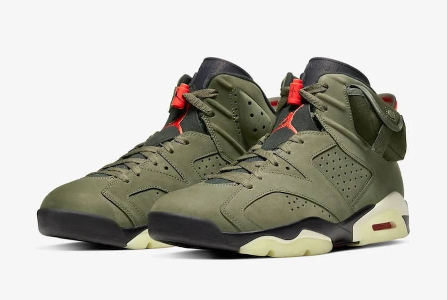 Air Jordan 6 Retro Cactus Jack Sneakers - OG Colorway | Sneakerhead Pick