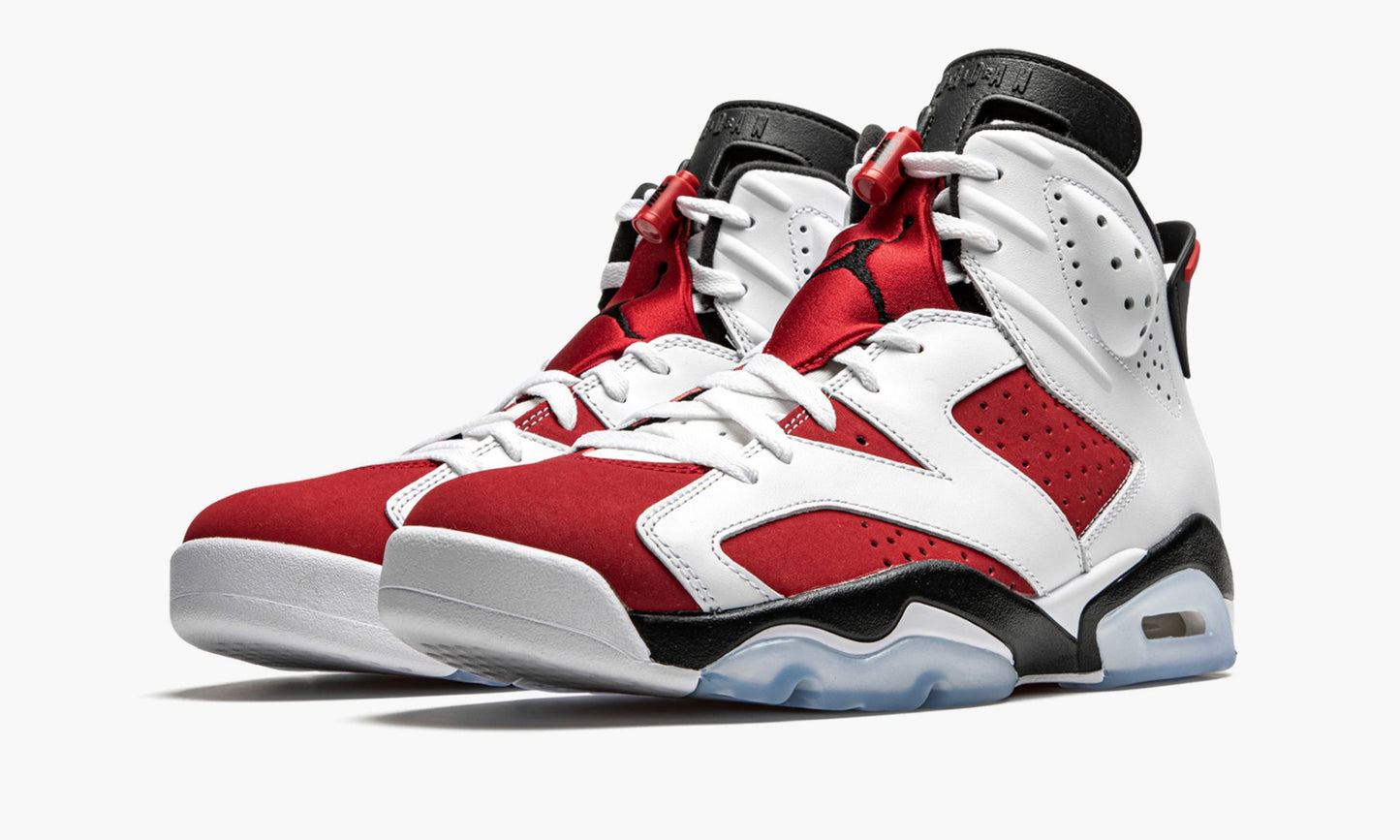 Air Jordan 6 Retro Carmine Sneakers - All-Day Comfort | Designer Kicks