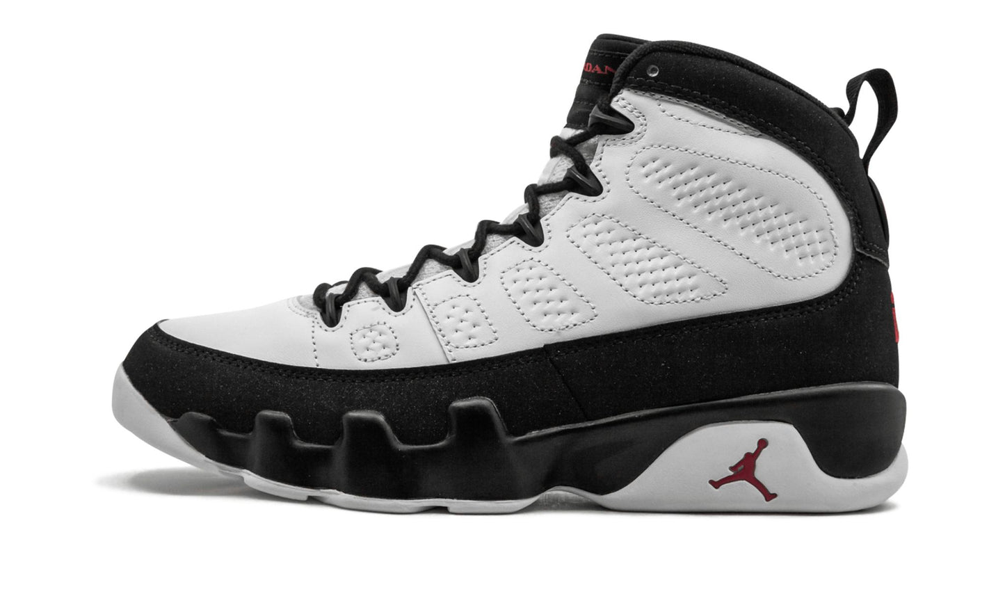 Air Jordan 9 Retro White Black Red 2016 Release Sneakers - Retro Runner