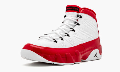 Air Jordan 9 White/Red/Black Sneakers - Heritage Edition