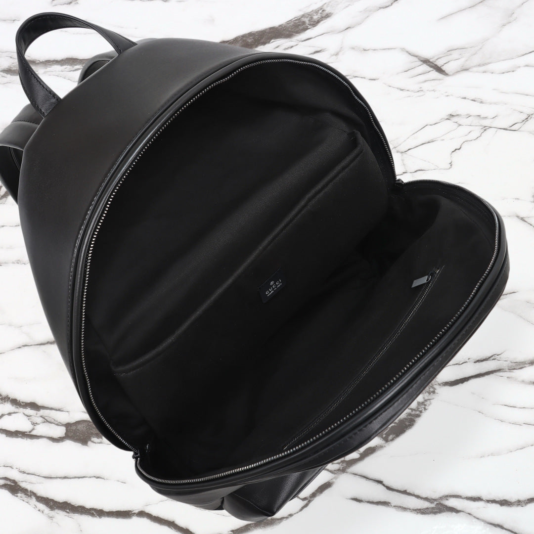 Gucci 2026 Essence Classic Backpack 45cm Canvas Leather