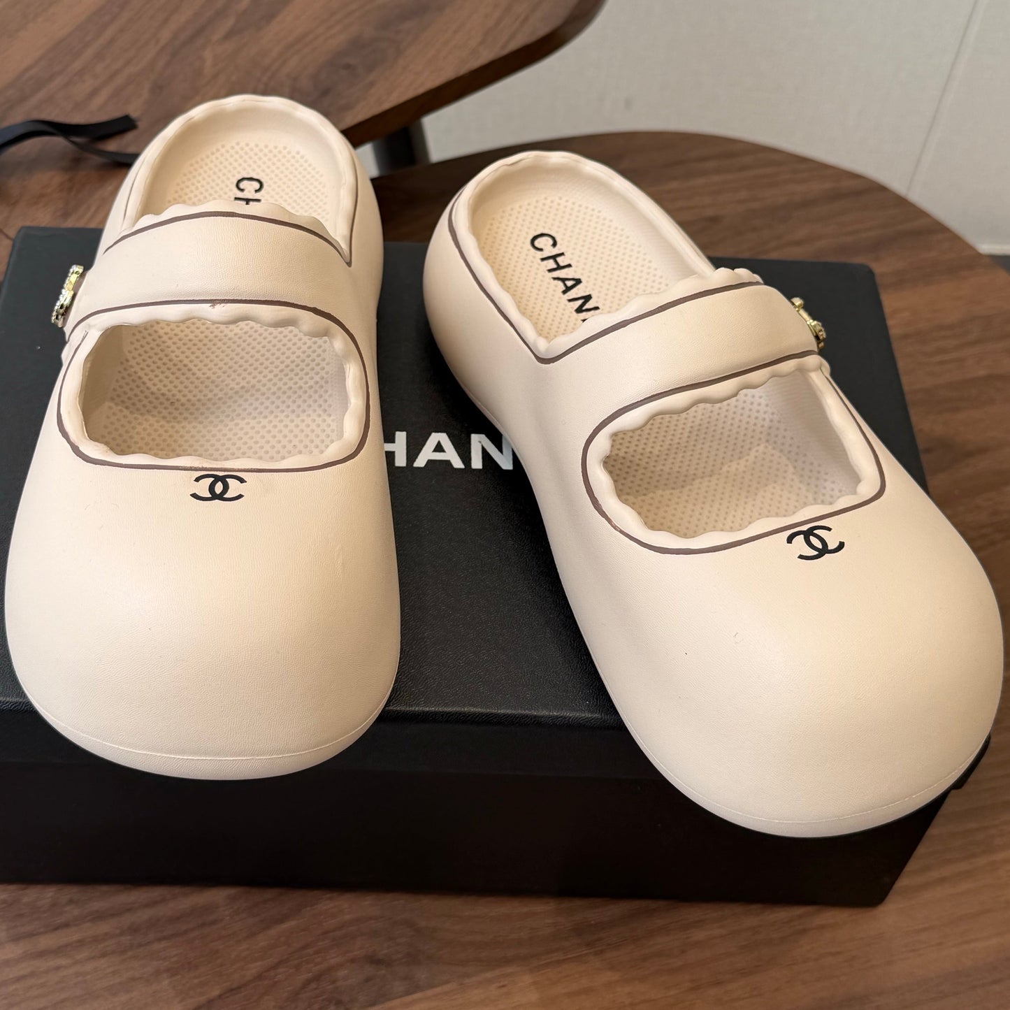 Chanel 2026 Platform Sandals Original Rubber 833976