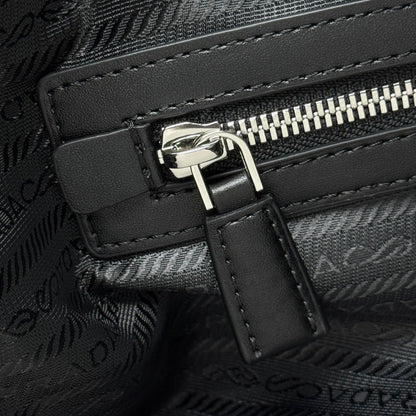 Prada 2026 Vitello Daino Messenger Bag Black Grained Calfskin