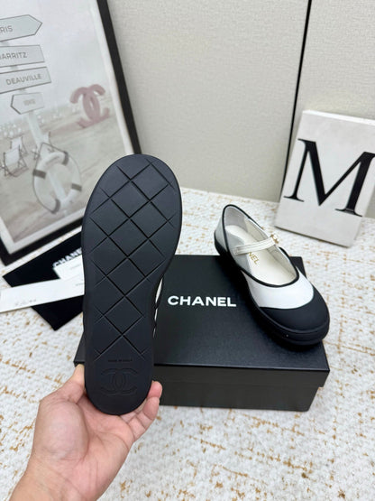 Chanel 2026 Coco Beach Mary Jane Shoes Synthetic Fabric Rubber 790967