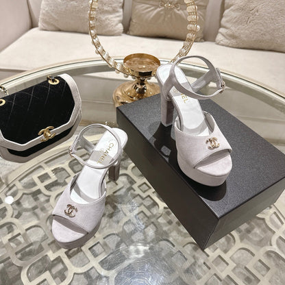 Chanel 2026 Platform Sandals Lambskin 834303