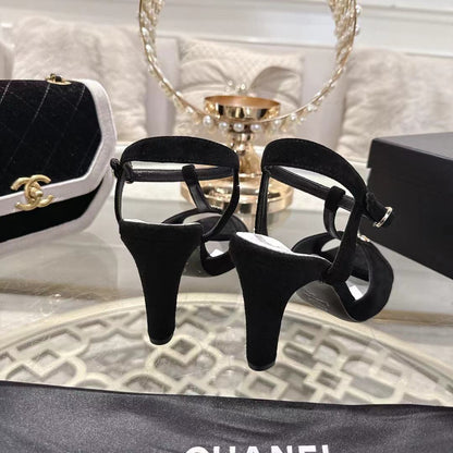 Chanel 2026 Platform Sandals Lambskin 834310