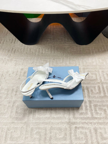 PRA 2026S Slingback 70 White Sheepskin  663435