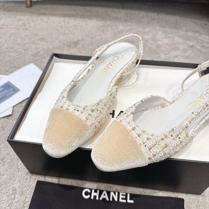 Chanel 2026 Flat Sandals Sheepskin 826287
