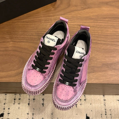 CC 26s Casual Sneaker Light Purple Leather 183614