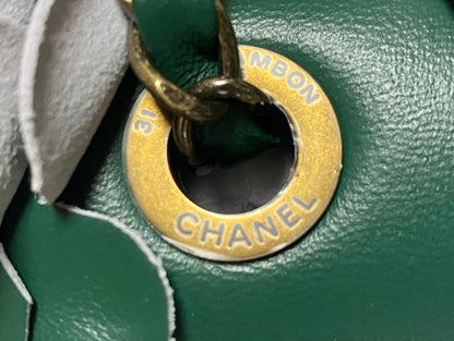 Chanel 2026 Camellia Flap Bag 25cm Lambskin 372255