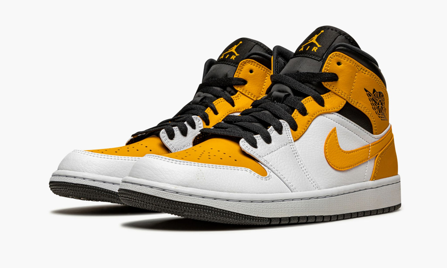 Jordan 1 Mid “University Gold” Sneakers - Limited Edition
