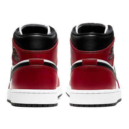 Jordan 1 Mid Chicago Black Toe 554724 Sneakers - Basketball Legend