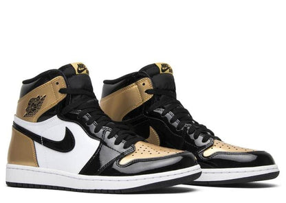 Jordan 1 Retro High NRG Gold Toe Sneakers - Basketball Legend