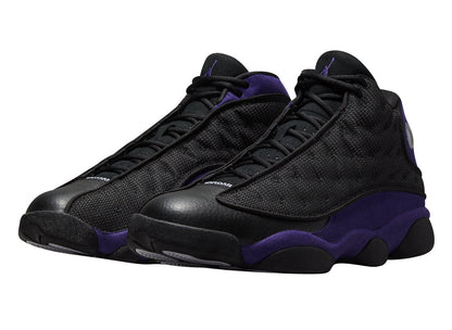 Jordan 13 Black / Purple Sneakers - Performance Runner | Instant Classic
