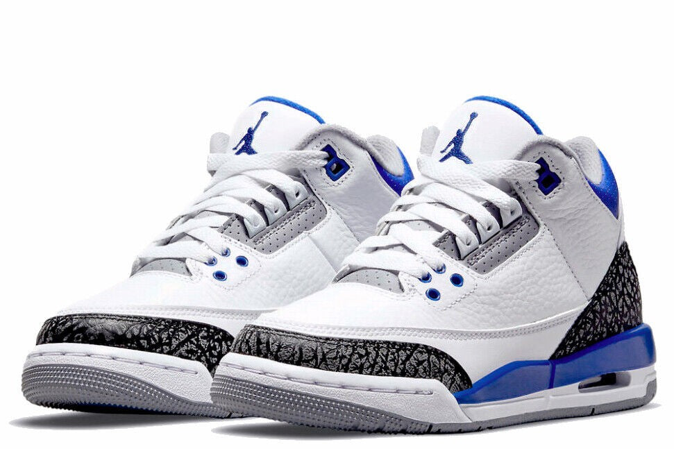Jordan 3 Retro Racer Blue Sneakers - Head-Turner | Collector's Pick