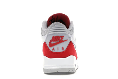 Jordan 3 Retro Tinker White University Red Sneakers - Basketball Legend