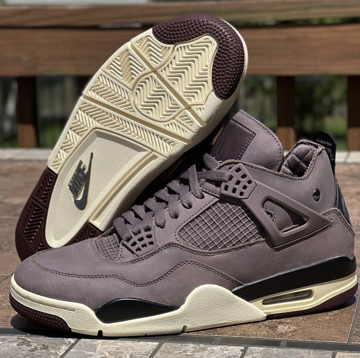 Jordan 4 Retro A Ma Mani??re Violet Ore Sneakers - Performance Runner