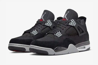 Jordan 4 Retro Black Canvas Sneakers - OG Colorway | Collector's Pick