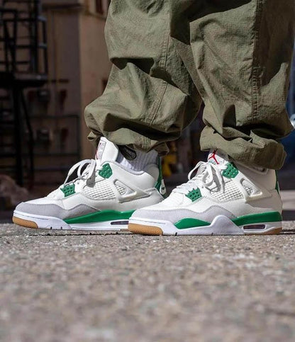 Jordan 4 Retro SB Pine Green Sneakers - Prime Pick | Designer Kicks
