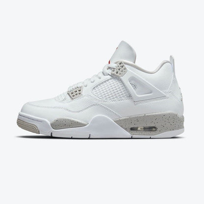 Jordan 4 Retro White Oreo Sneakers - Cushioned Stride | Sneakerhead Pick