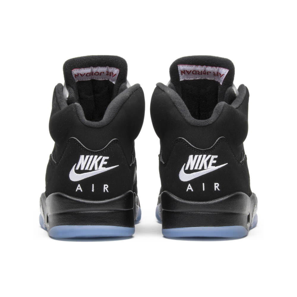Jordan 5 Retro Black Metallic Sneakers - Collaboration Release