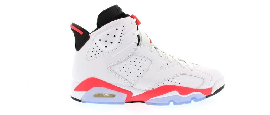 Jordan 6 Retro Infrared White Sneakers - OG Colorway | Drop of the Season