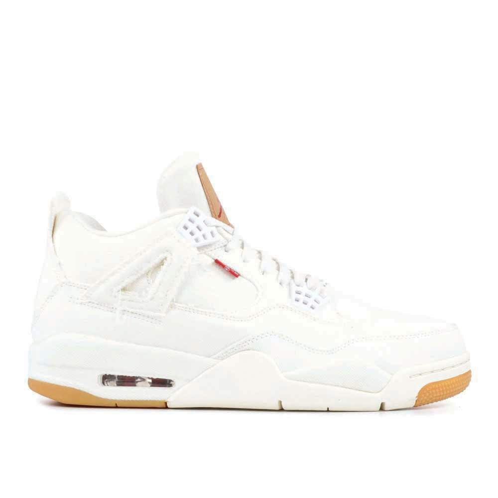 Levi’s x Air Jordan 4 Retro ‘White Denim’ Unfading Sneaker Sneakers - Perform...