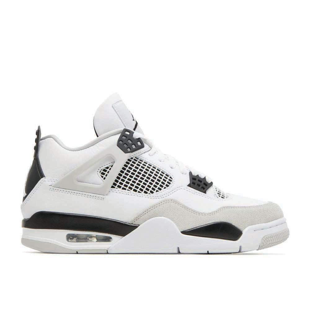 Air Jordan 4 Retro ‘Military Black’ Revered Footwear Sneakers - Limited Edition